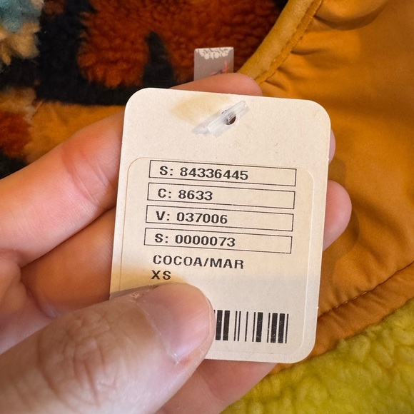 Free People- NWT Multicolored Hit The Slopes Printed Pullover - Picture 6 of 6